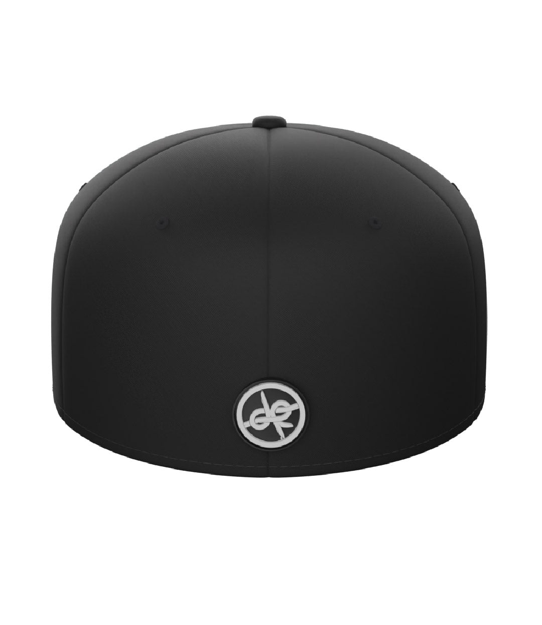 Metal Badge Design Baseball Hat Black