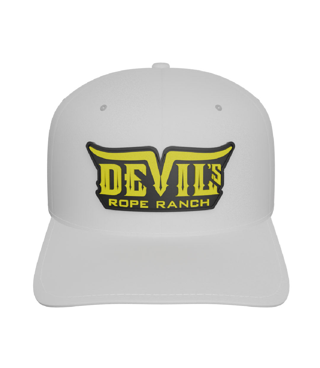 PVC Canyon Design Baseball Hat White