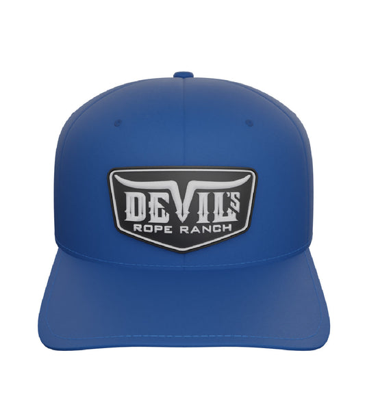 PVC Badge Design Baseball Hat Royal