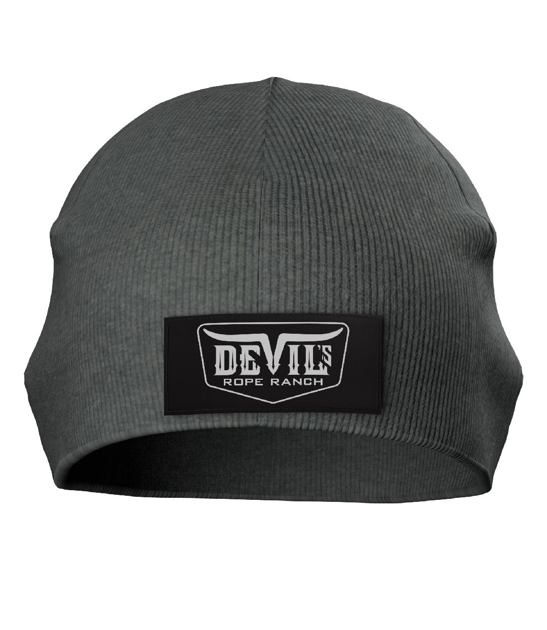 Beanie Patch Badge Heather Grey