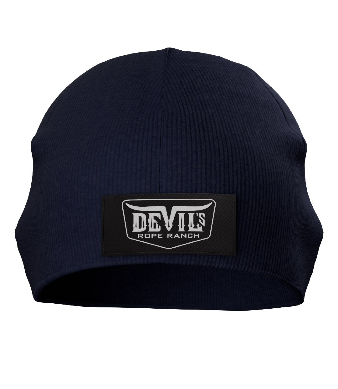 Beanie Patch Badge Design Navy