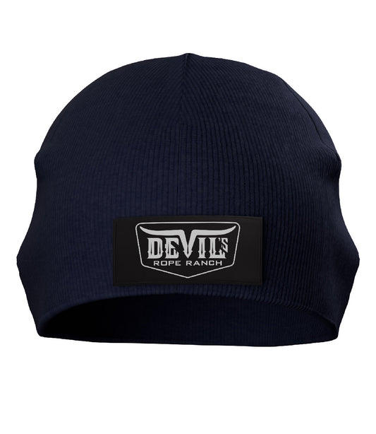 Beanie Patch Badge Design Navy