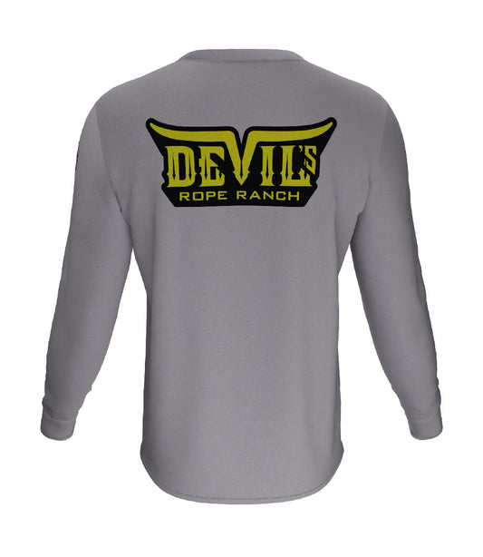 Canyon Design Long Sleeve T-shirt Athletic Heather