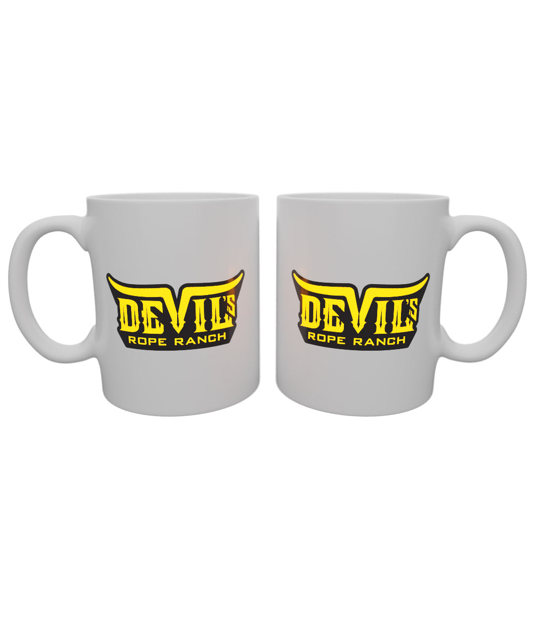 Canyon Design Coffee Mug White/Yellow/Black