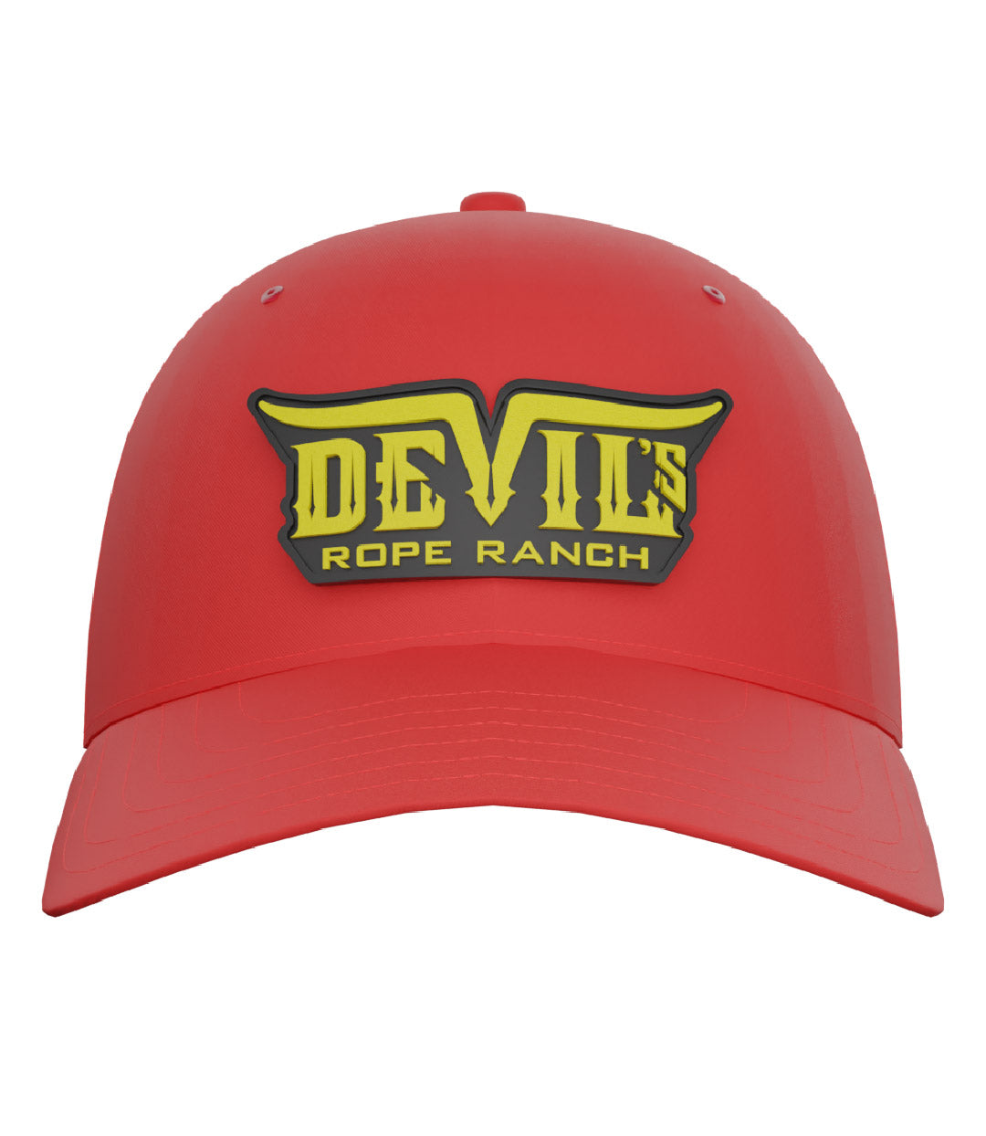 PVC Canyon Design Adjustable Cap Red