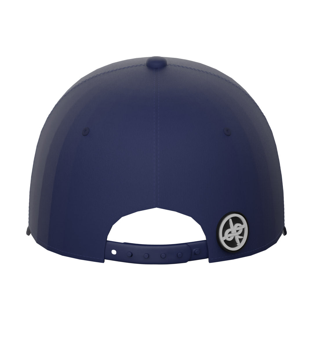 PVC Badge Design Adjustable Cap Navy