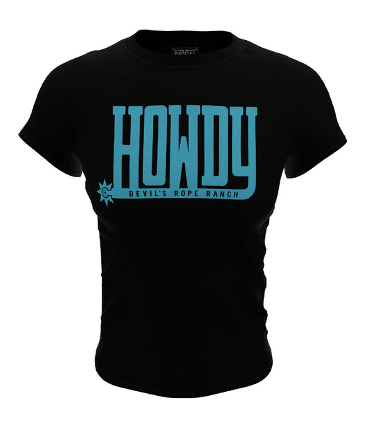 Howdy DRR Design T-shirt DRR Black