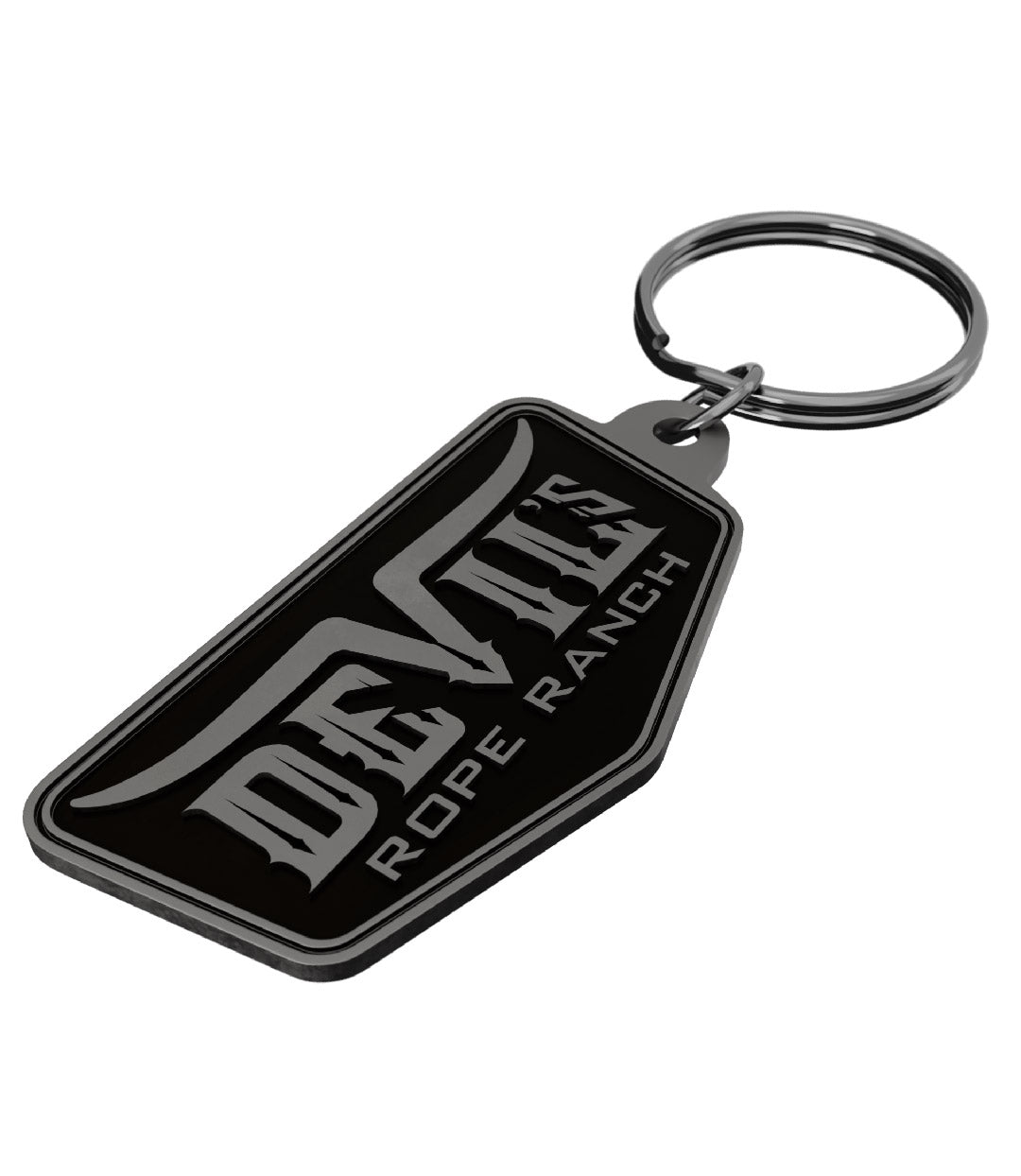 Metal Badge Keyring