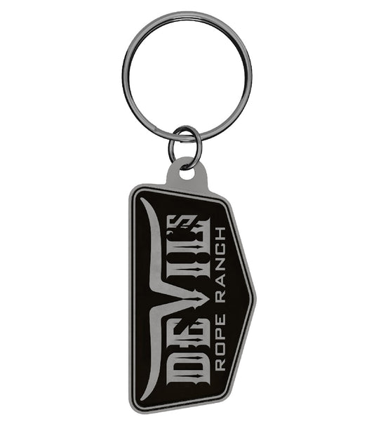 Metal Badge Keyring