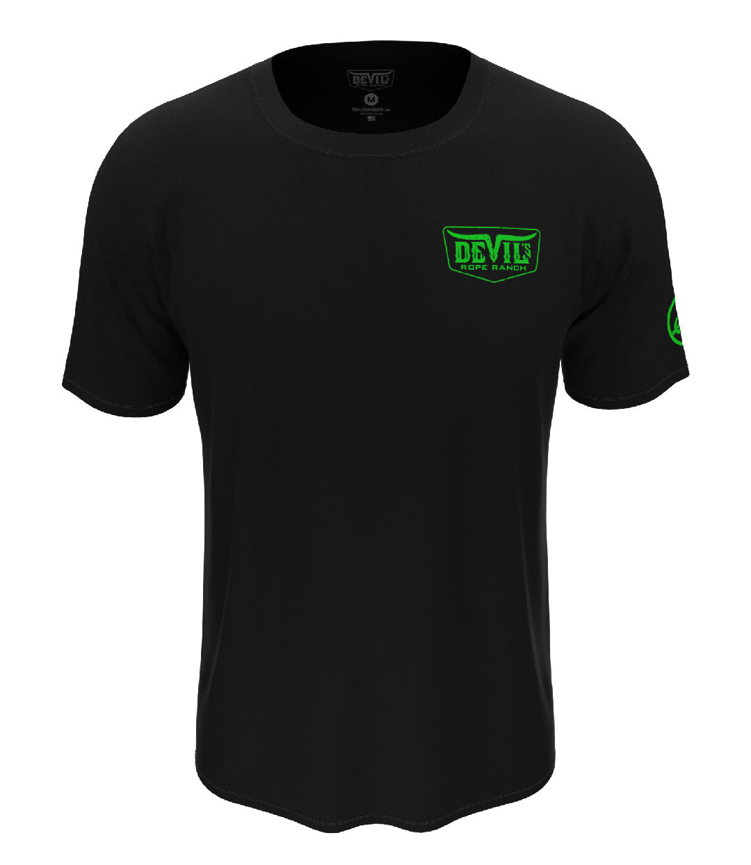 Shotgun Design T-shirt Black/Green