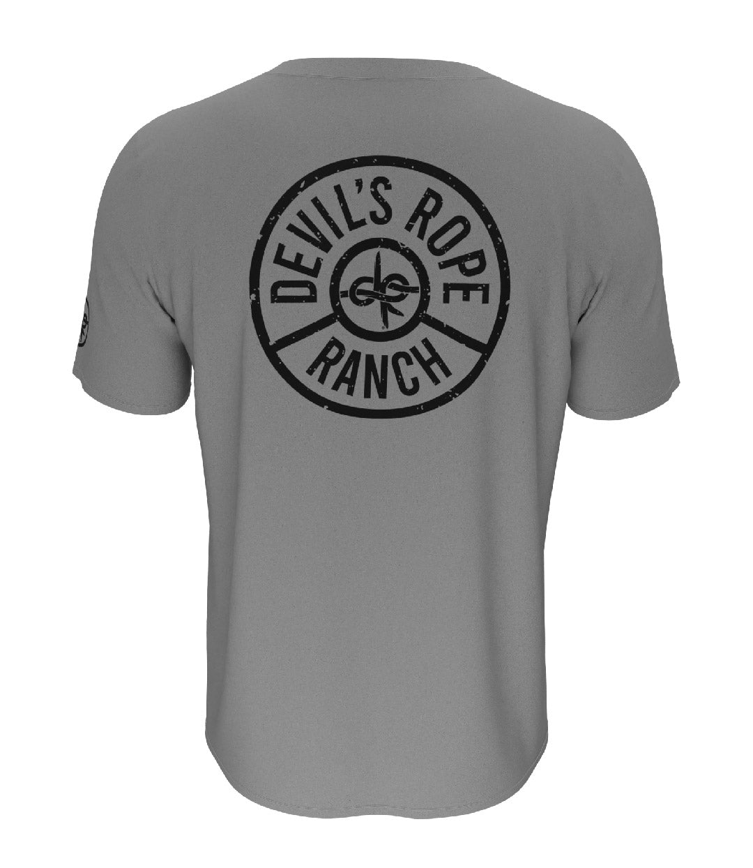 Shotgun Design T-shirt Dark Heather Grey