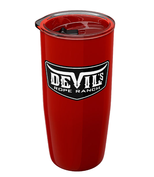 Badge Design Tumbler Red