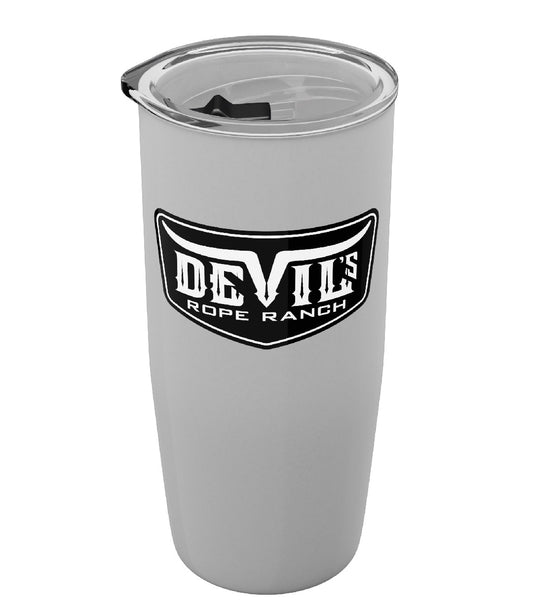 Badge Design Tumbler White