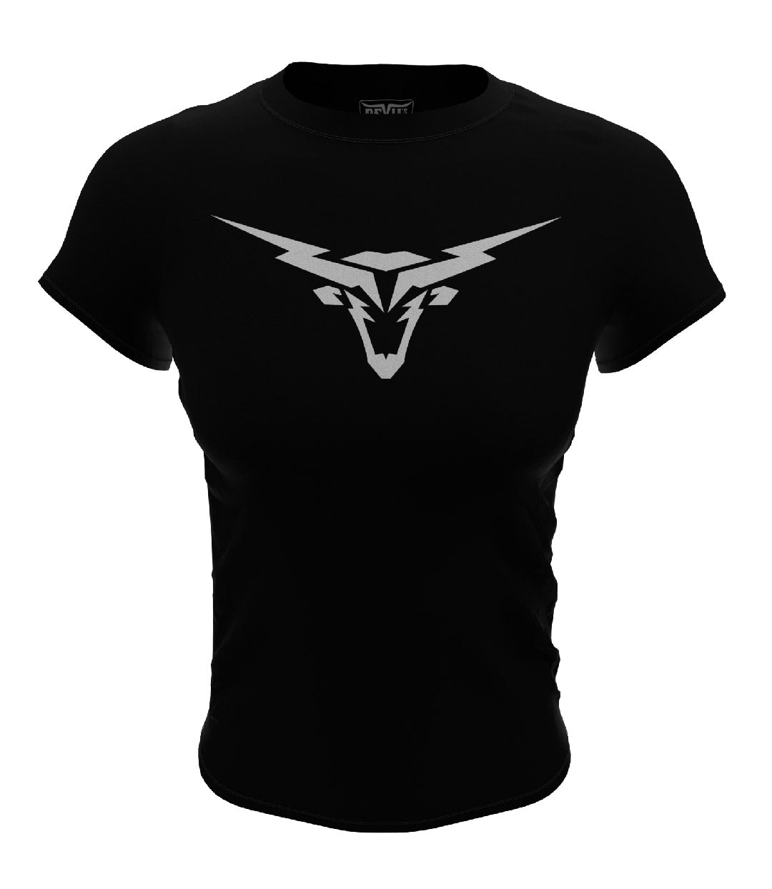 LongHorn Bolt Design T-shirt Black/White